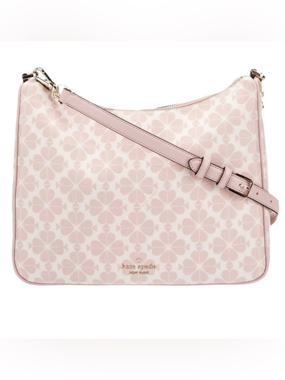 Kate Spade large flower collection pink Crossbody Purse 👛